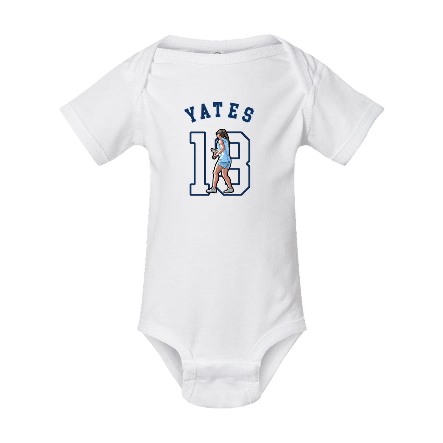 Baby Onesie — Shirsey Arch in White