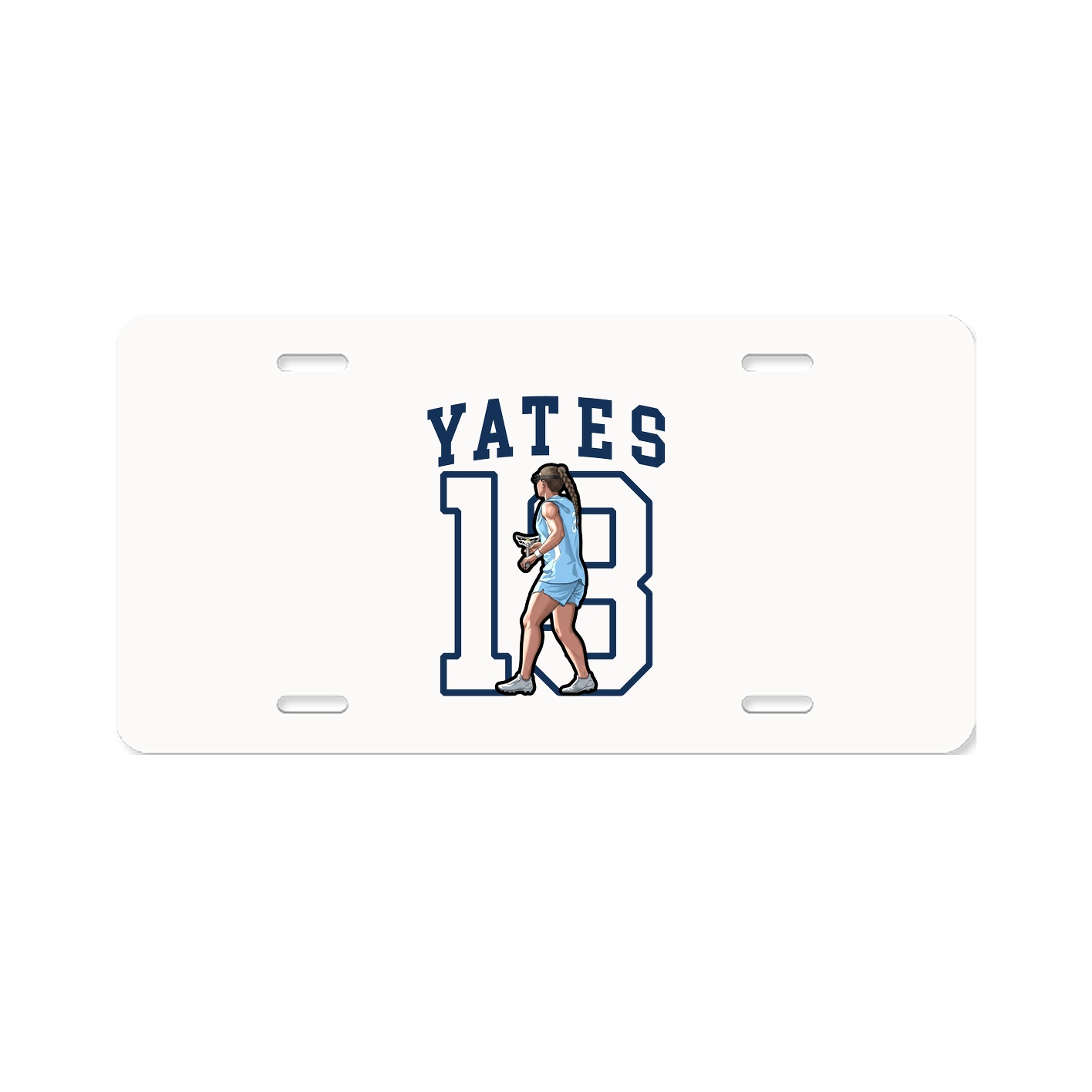 Aluminum License Plate