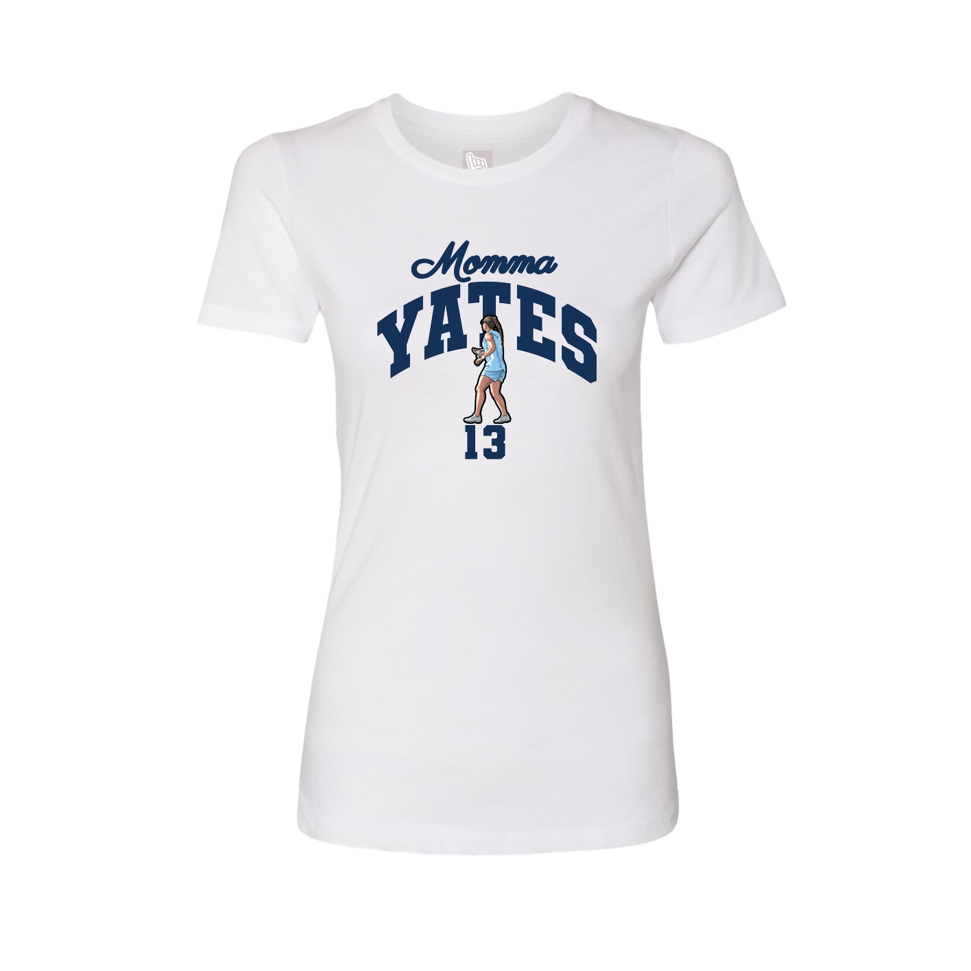 Womens Tee — Mothers Day Arch in White
