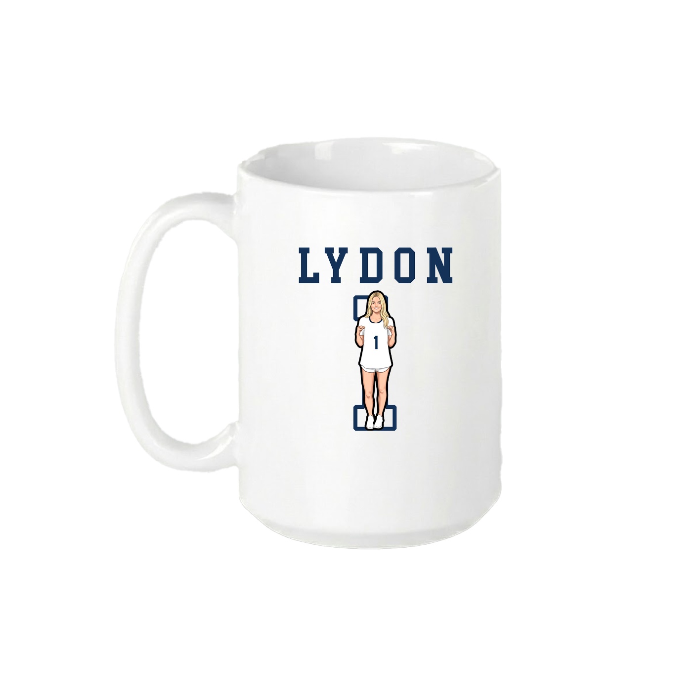 15oz Coffee Mug — Shirsey in White