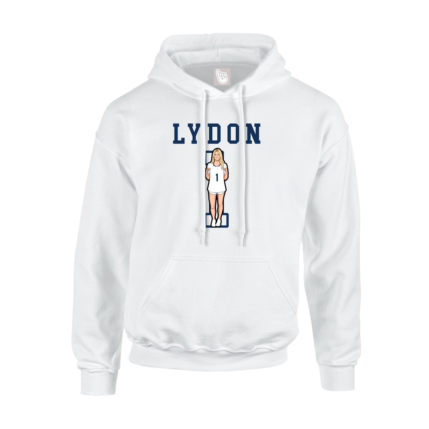 Youth Hoodie — Shirsey in White