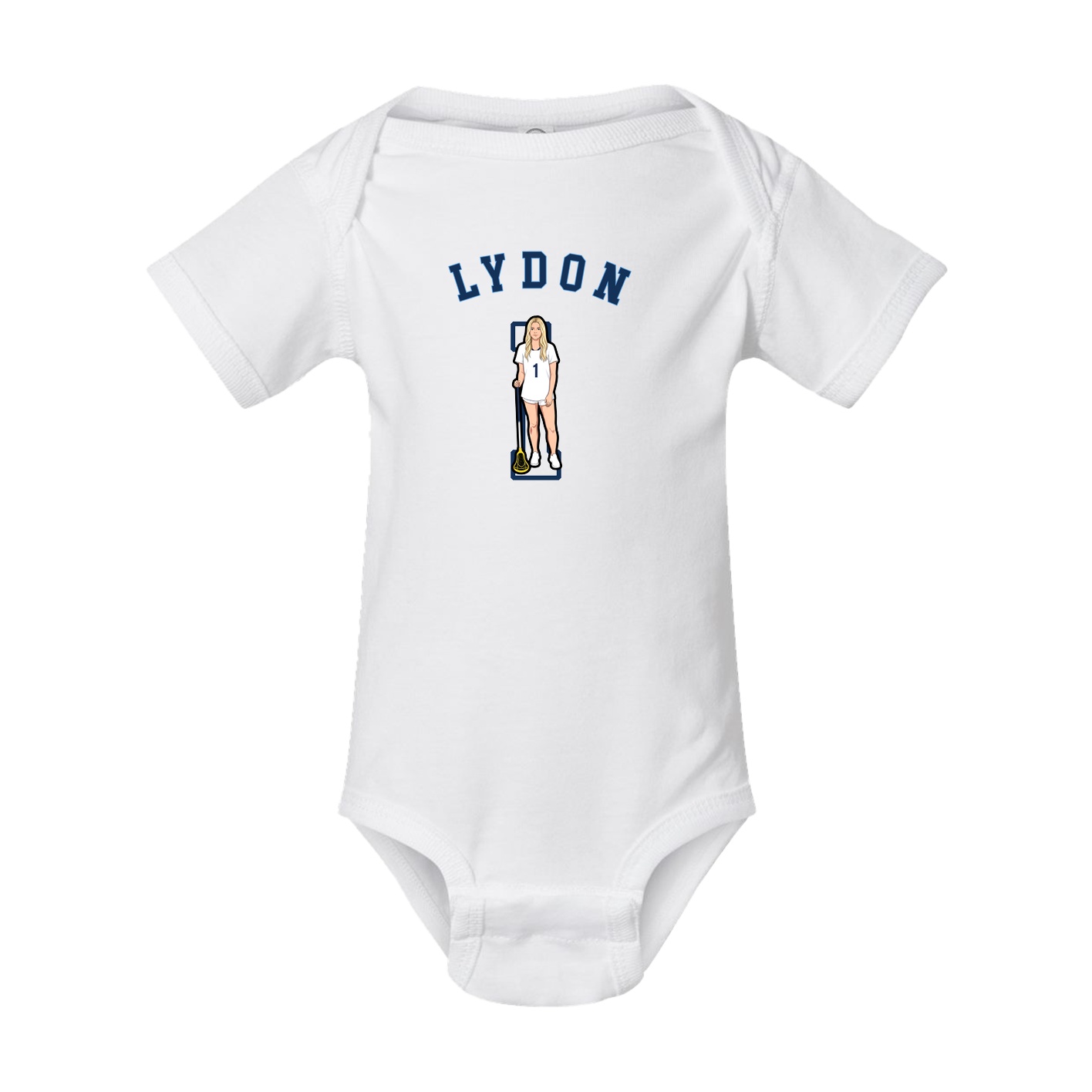 Baby Onesie — Shirsey Arch in White