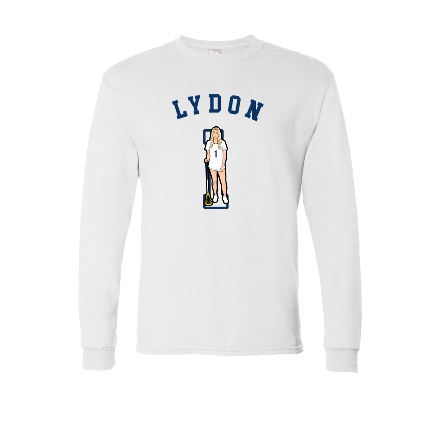 Long Sleeve Tee — Shirsey Arch in White