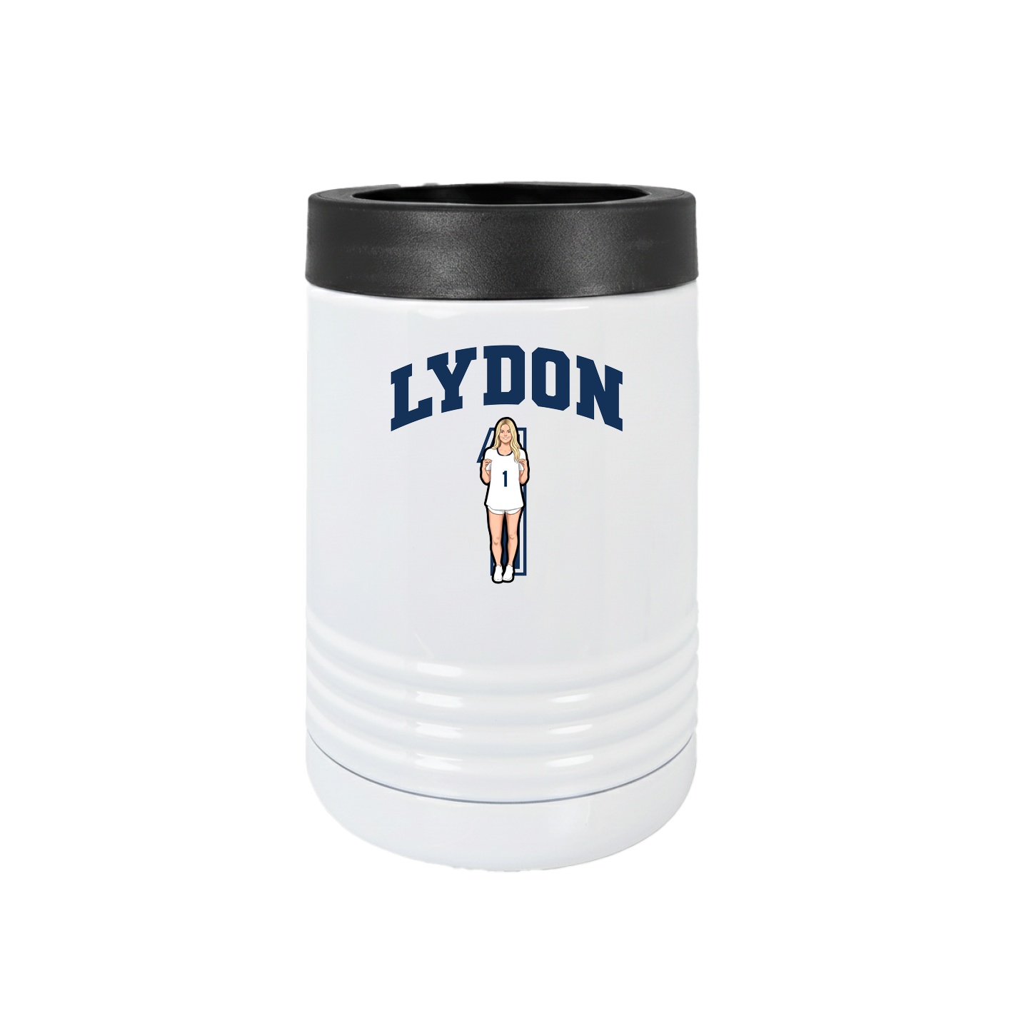 Beverage Holder — Number in White