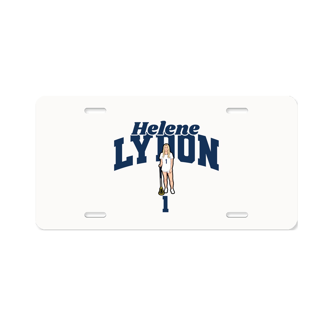 License Plate — Signature Arch in Classic