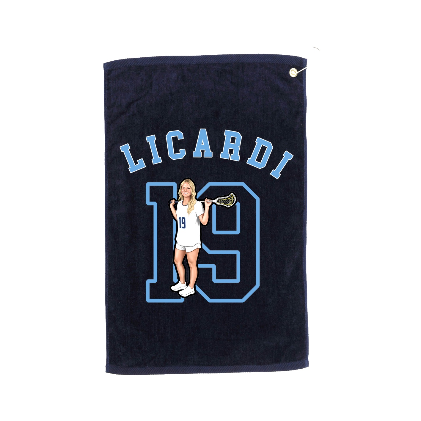Golf Towel — Shirsey Arch in Navy