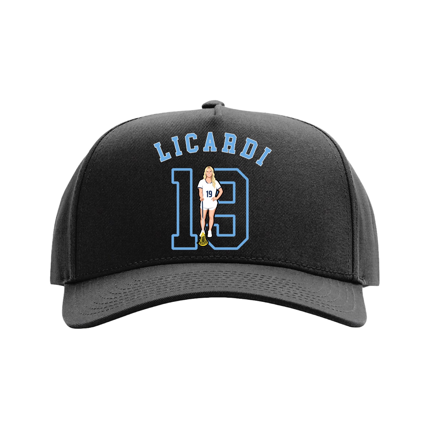 Full Fabric Five-Panel Champ Cap