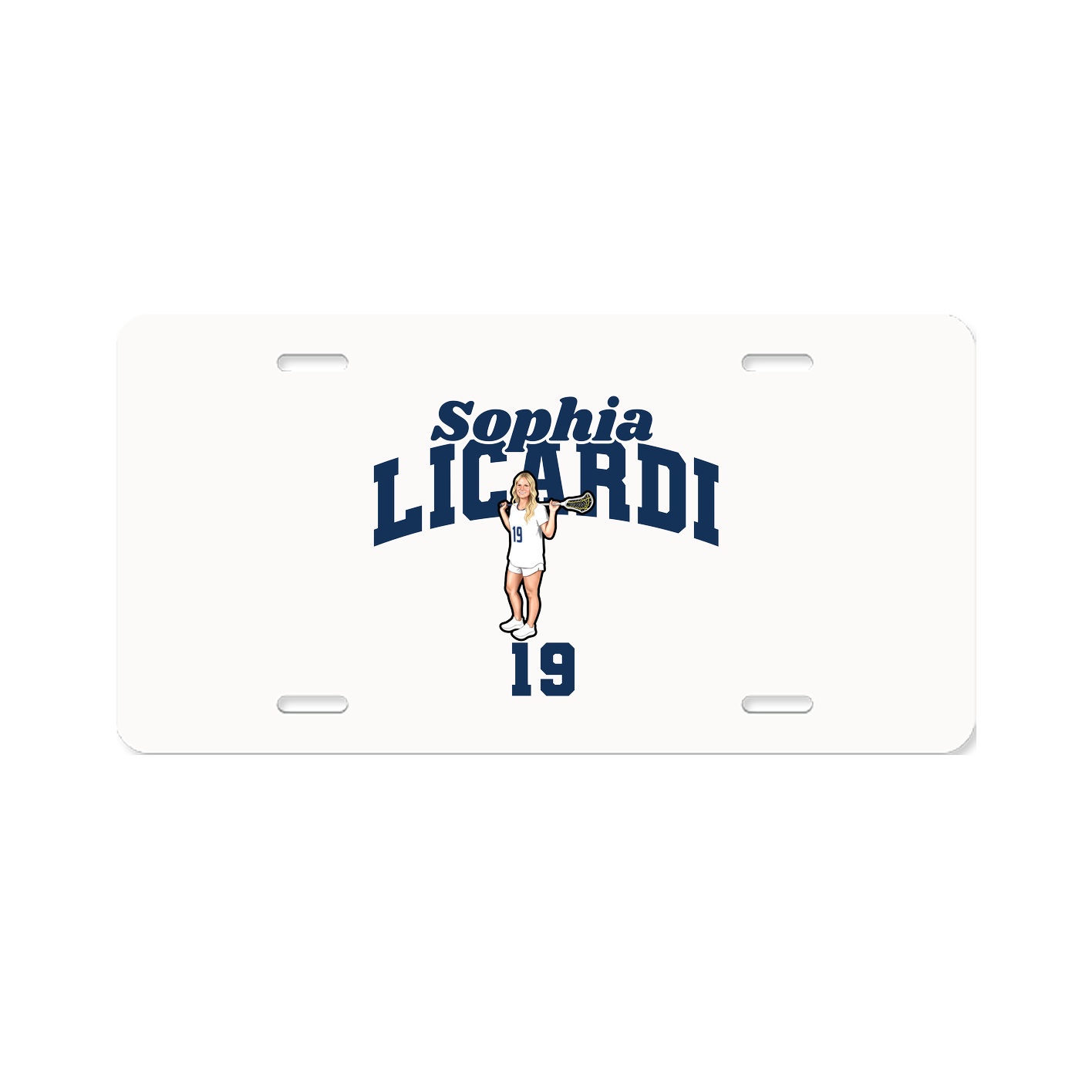 License Plate — Signature Arch in Classic