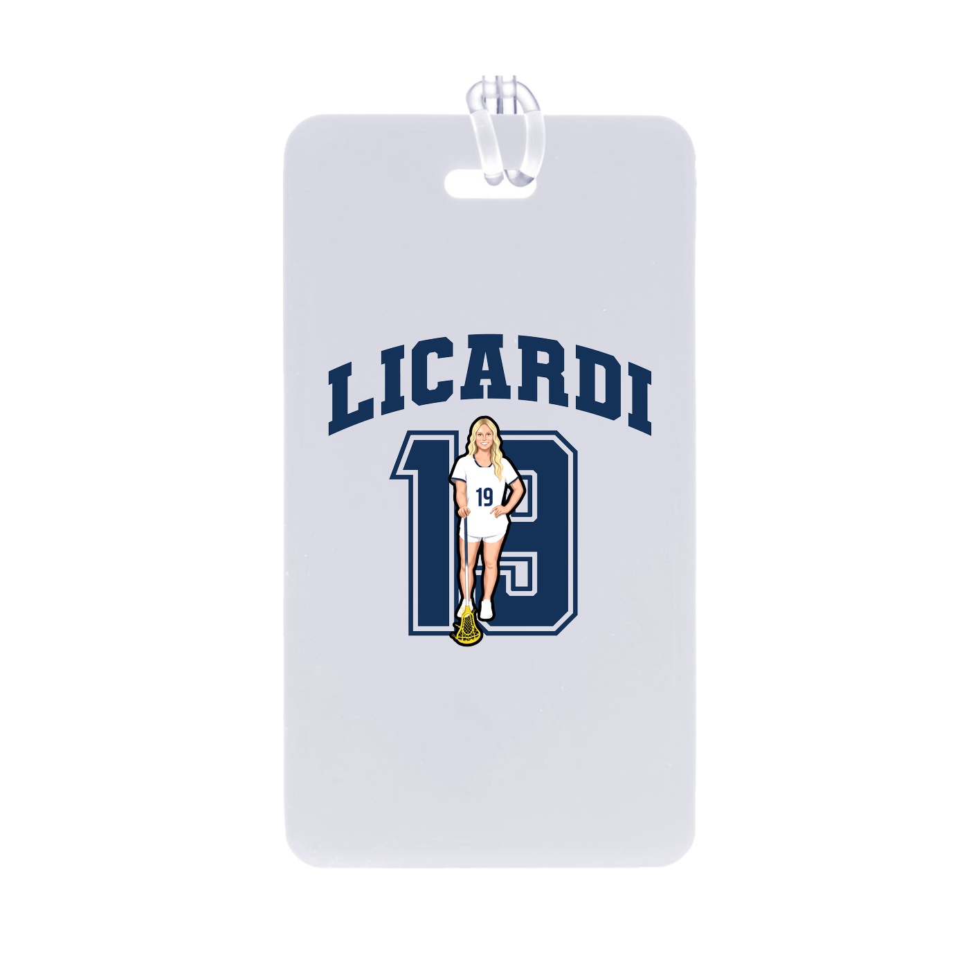 Bag Tag — Number in Classic