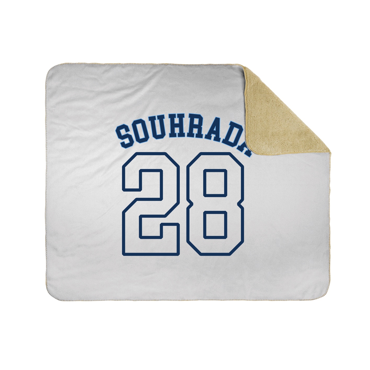 Throw Blanket — Shirsey Arch in White
