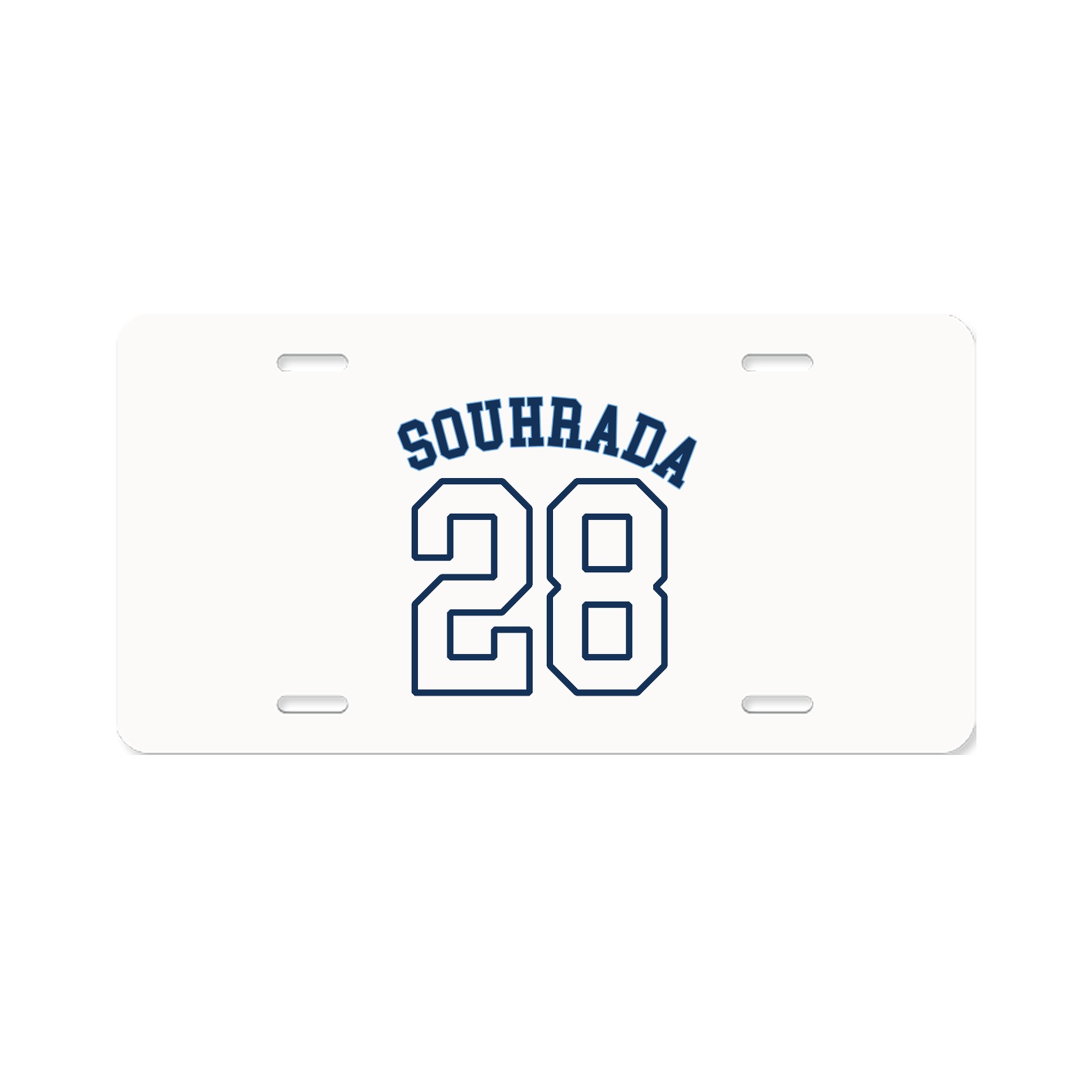 License Plate — Shirsey Arch in Classic
