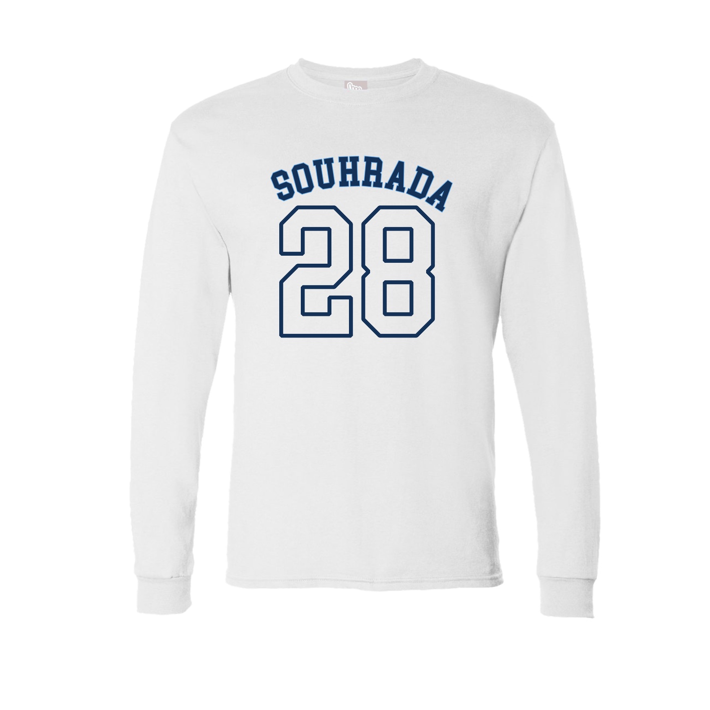 Long Sleeve Tee — Shirsey Arch in White