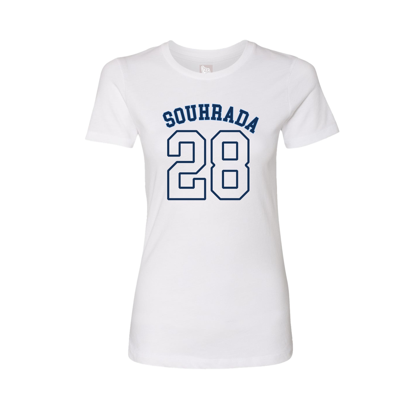 Womens Tee — Shirsey Arch in White