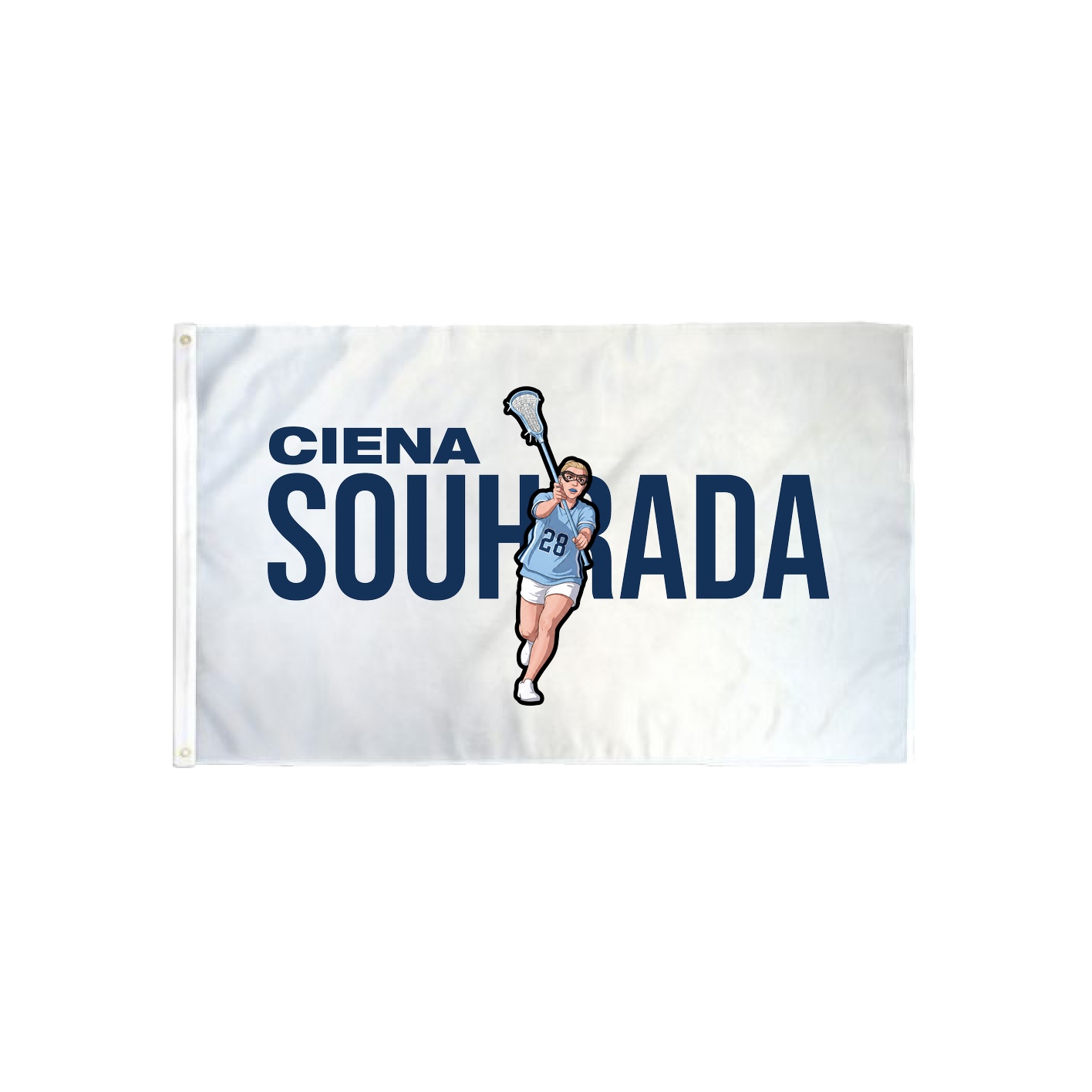 3x5 Flag — Player Name in Classic