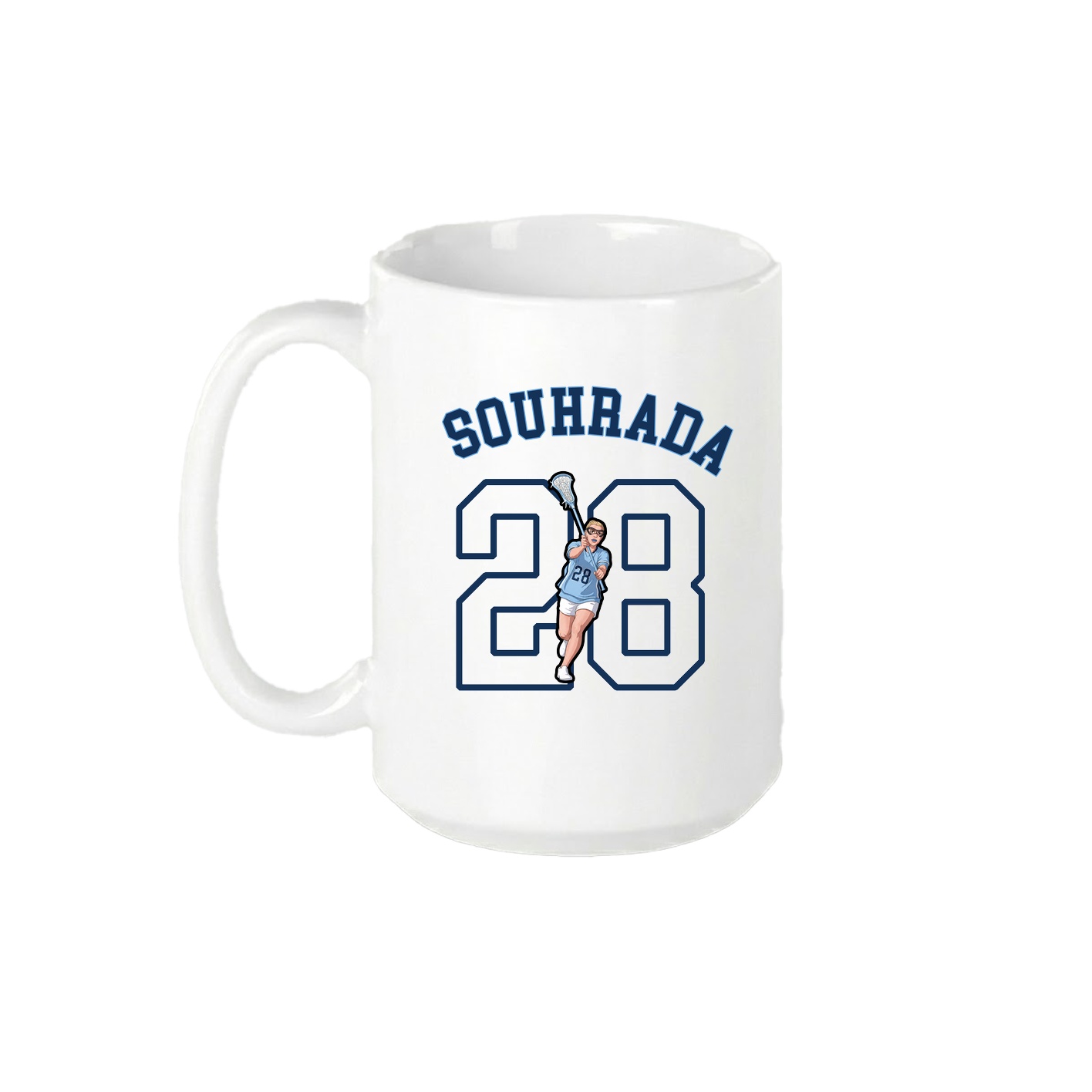 15oz Coffee Mug — Shirsey Arch in White