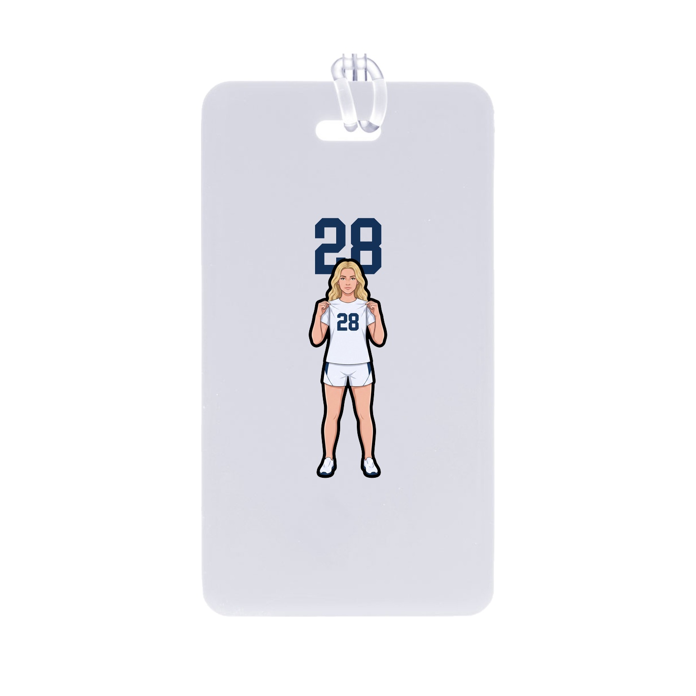 Bag Tag — Number Top in Classic