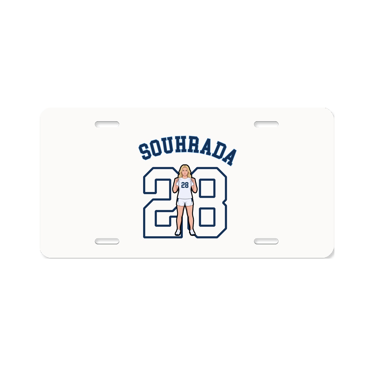 License Plate — Shirsey Arch in Classic
