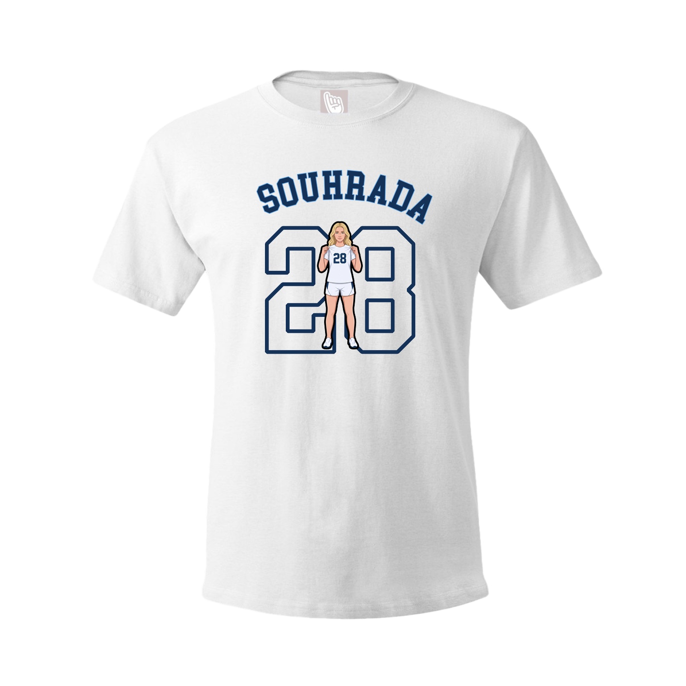 Youth Tee — Shirsey Arch in White