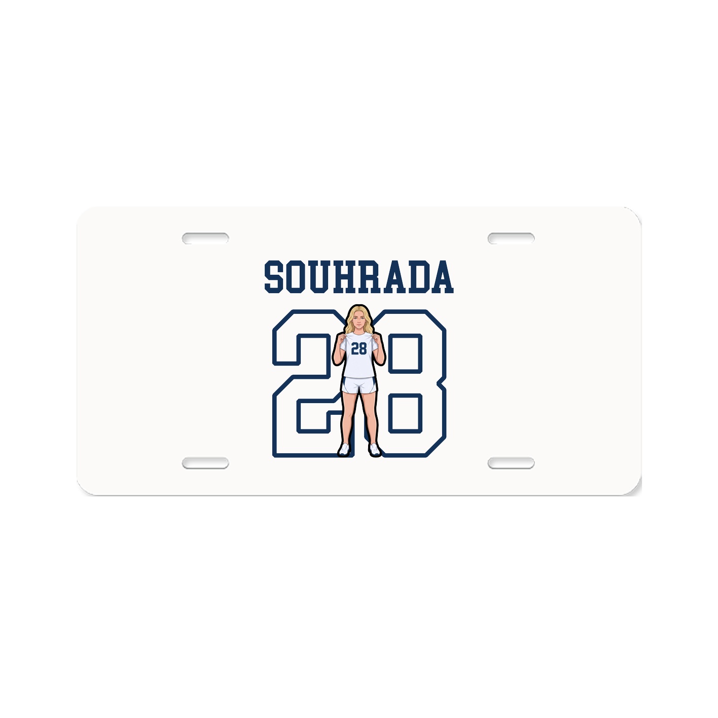 License Plate — Shirsey in Classic