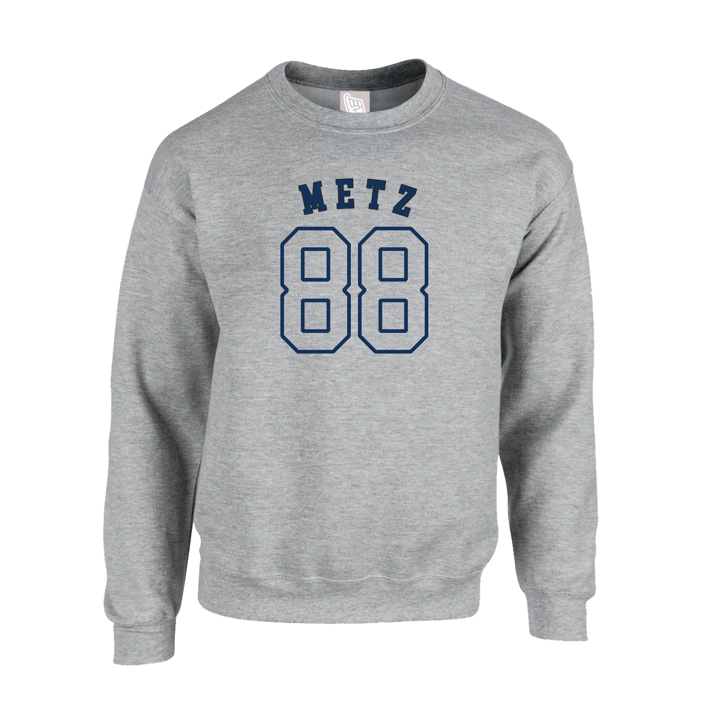 Fleece Crew — Shirsey Arch in Grey