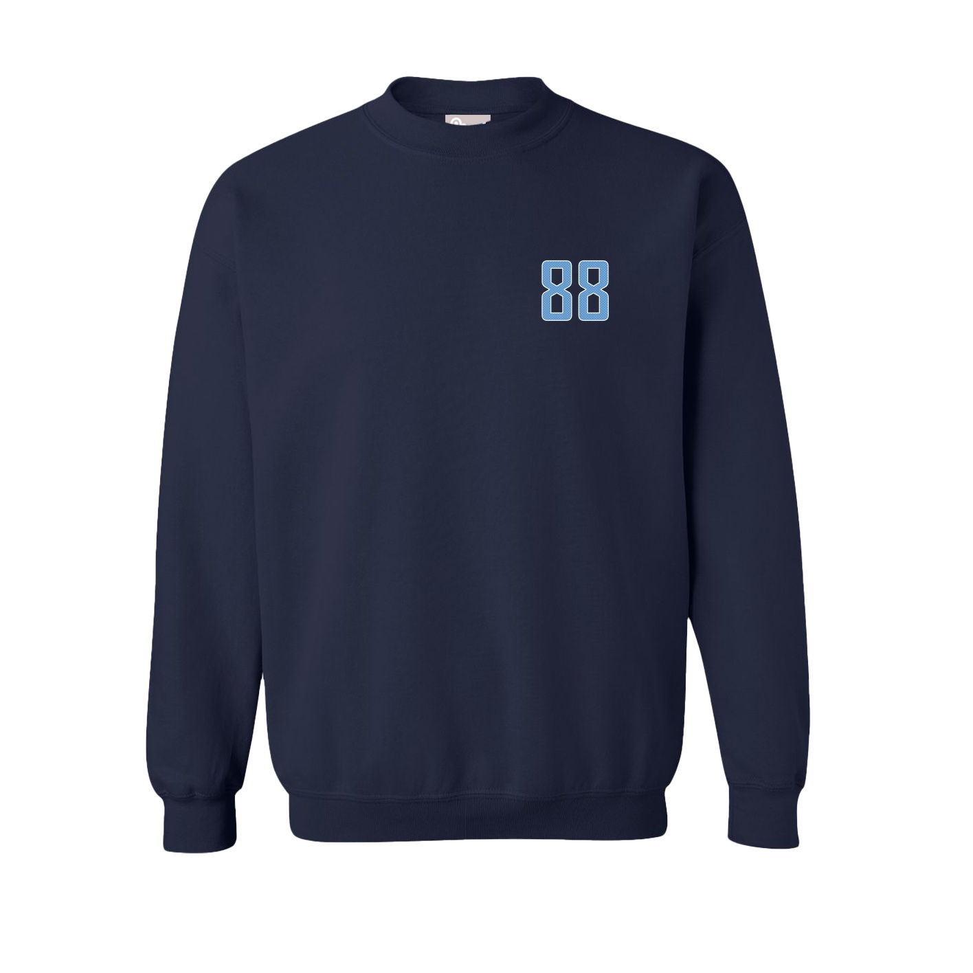 Fleece Crew — Front Shirsy in Navy