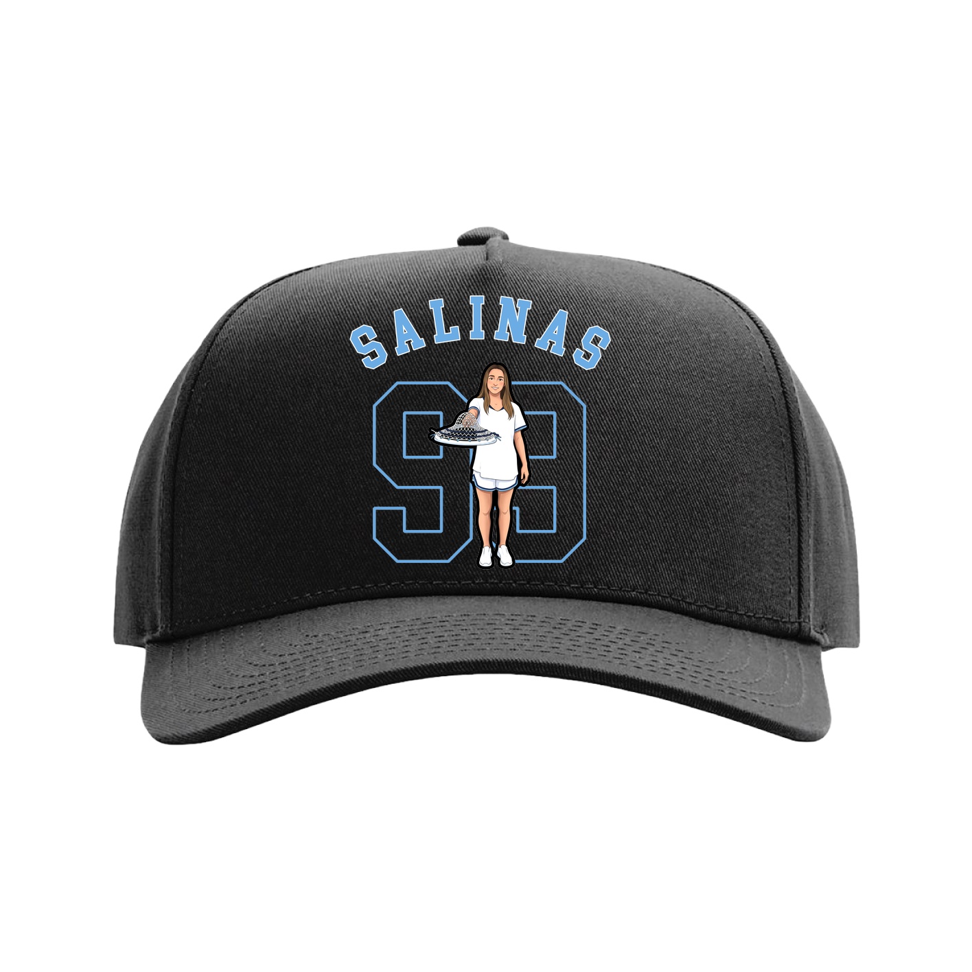 Full Fabric Five-Panel Champ Cap