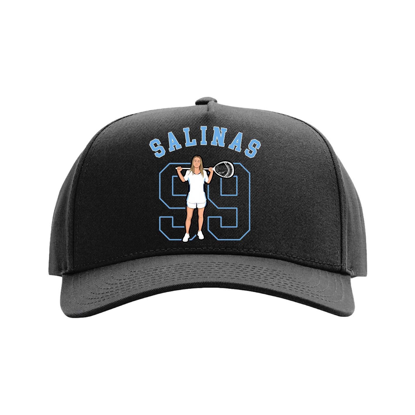 Full Fabric Five-Panel Champ Cap