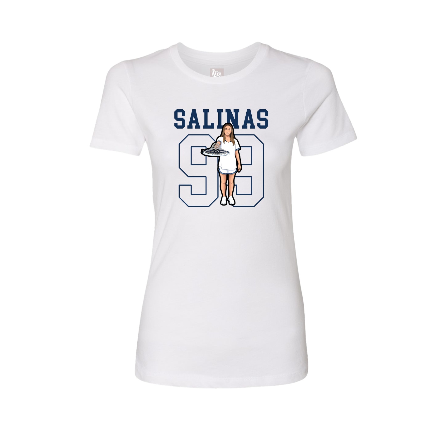 Fitted Women's Tee — Shirsey in White