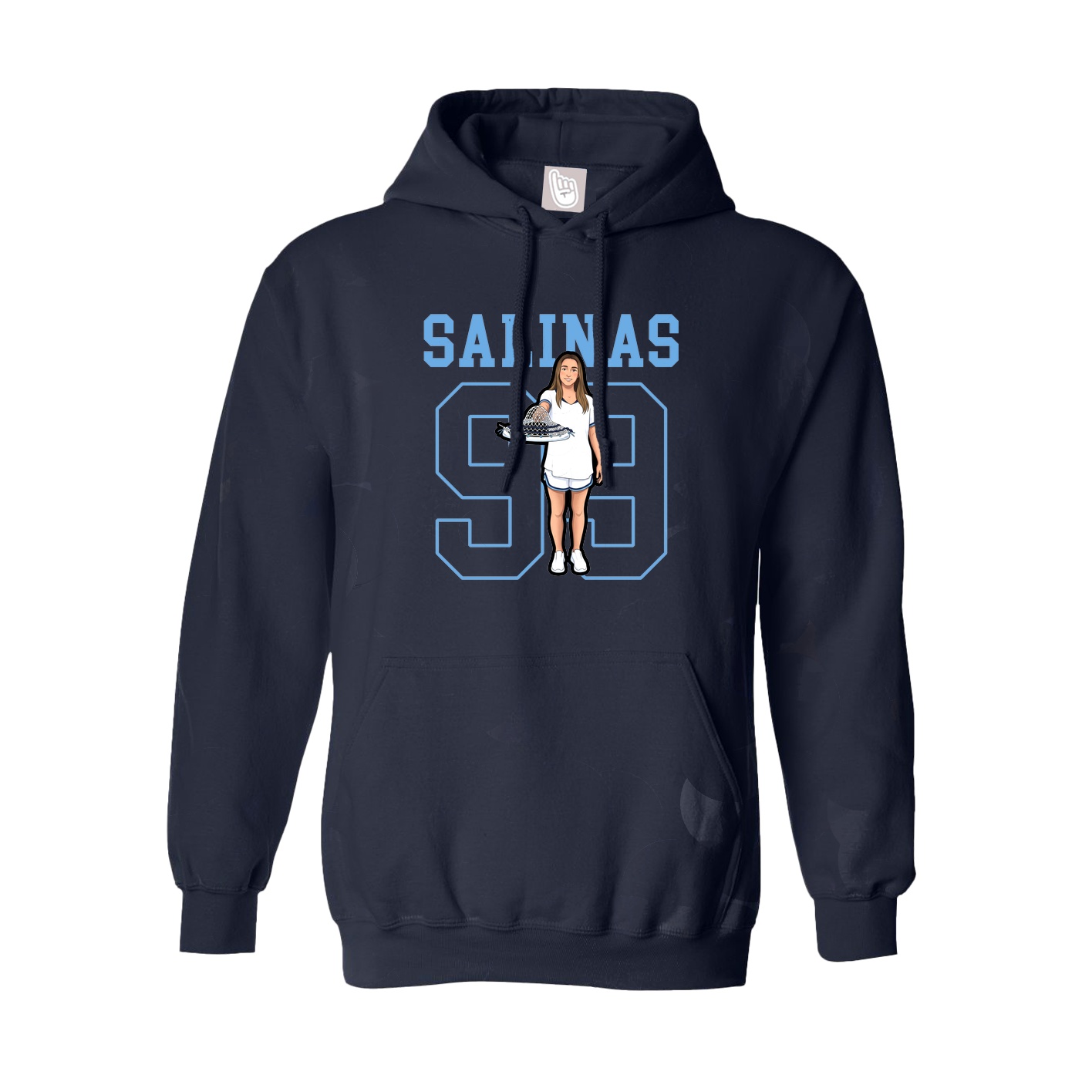 Youth Hoodie — Shirsey in Navy
