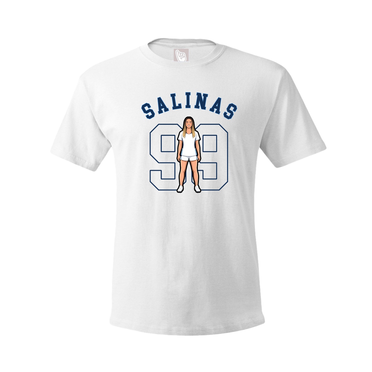 Youth Tee — Shirsey Arch in White