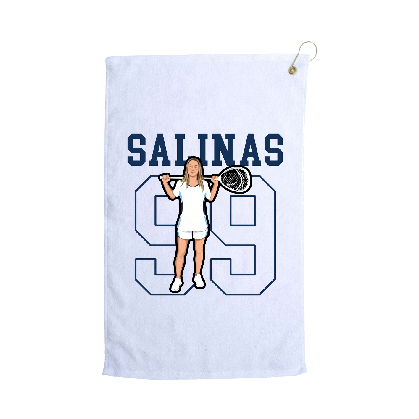 Golf Towel — Shirsey in White