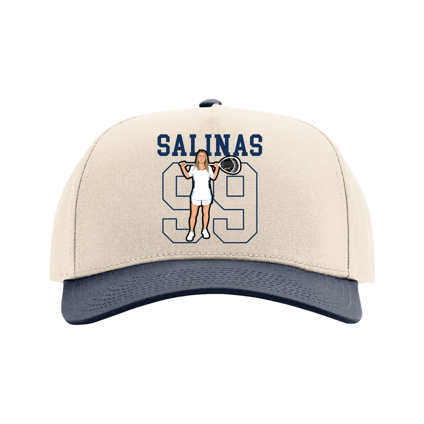 Full Fabric Five-Panel Champ Cap