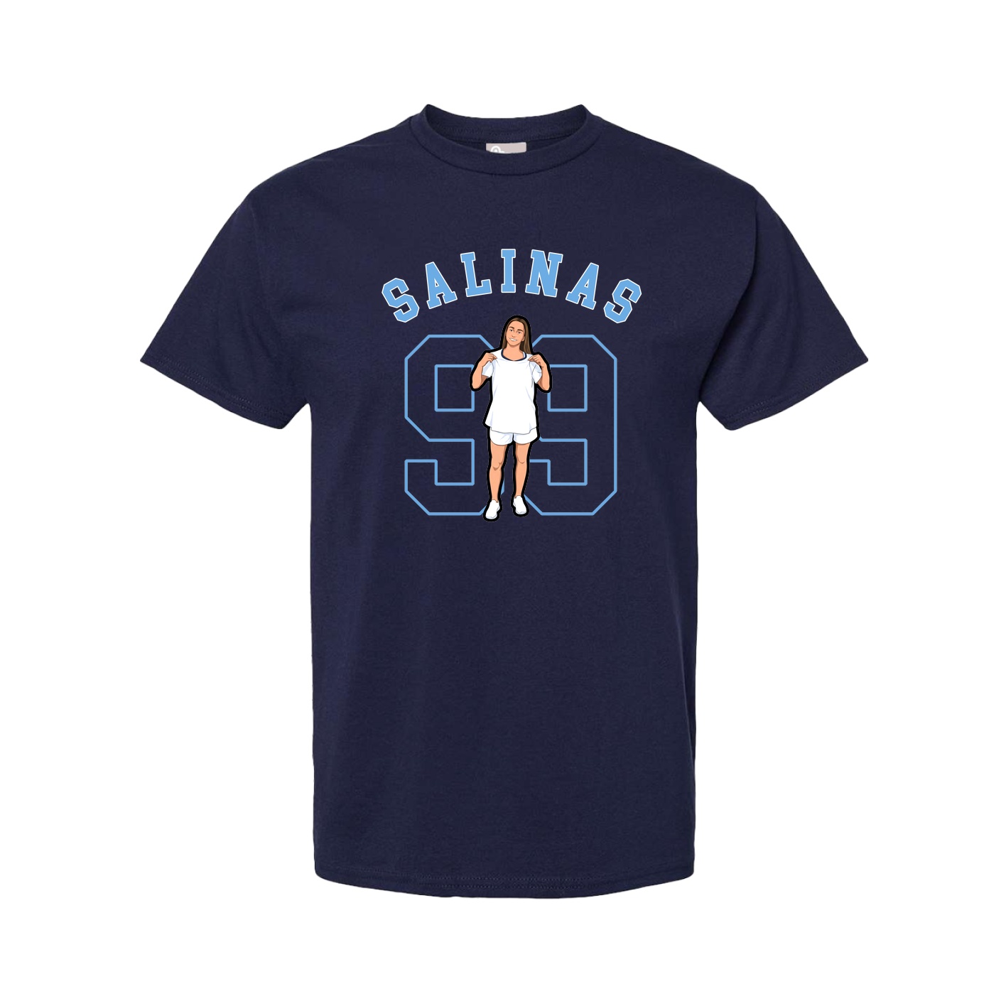 Youth Tee — Shirsey Arch in Navy