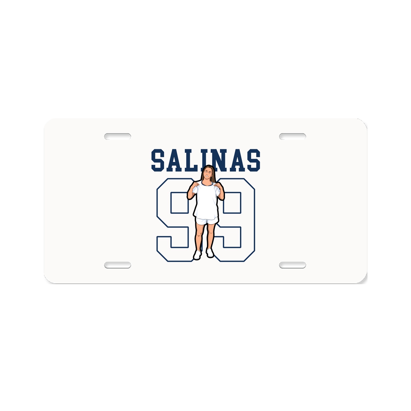 License Plate — Shirsey in Classic