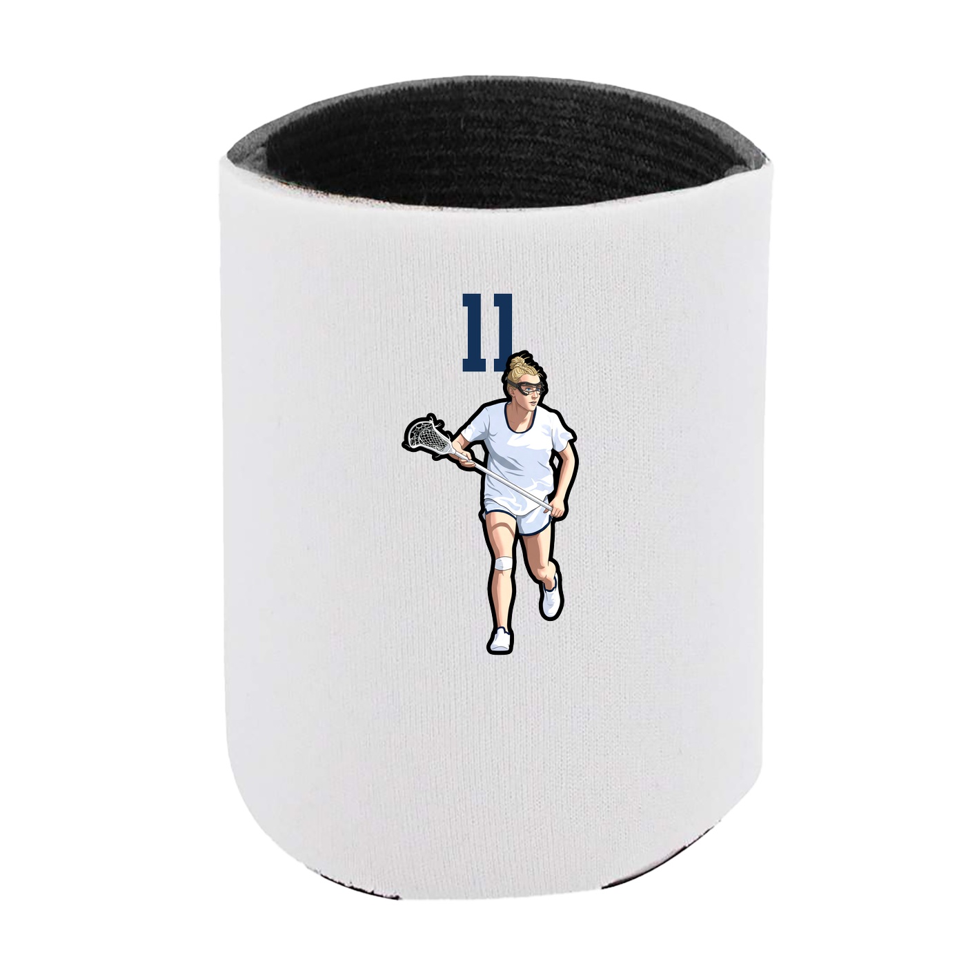 Can Holder — Number Top in White