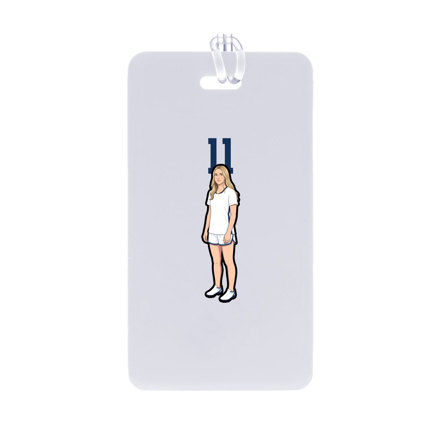 Bag Tag — Number Top in Classic