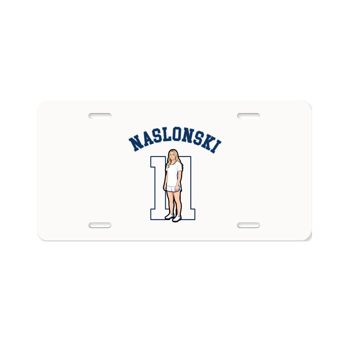 License Plate — Shirsey Arch in Classic