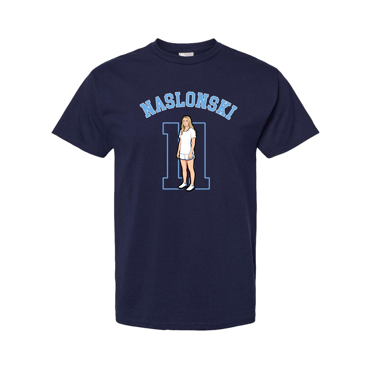 Youth Tee — Shirsey Arch in Navy