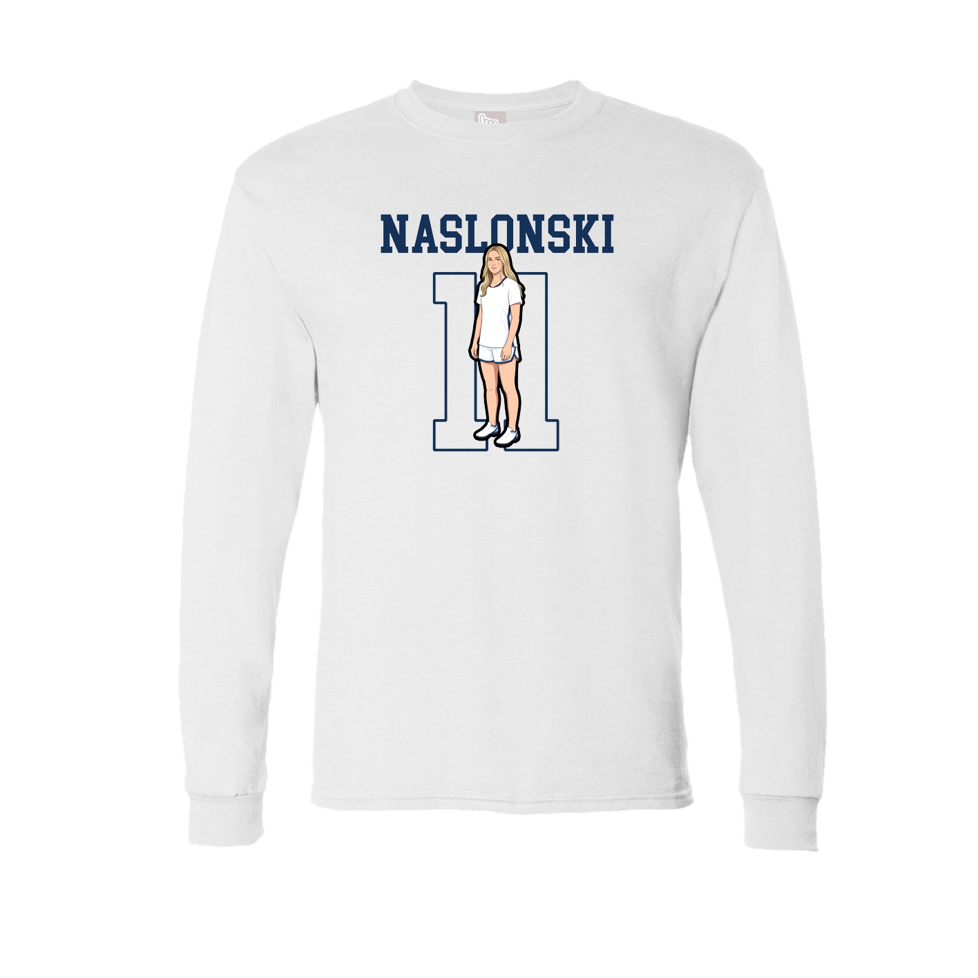 Long Sleeve Tee — Shirsey in White
