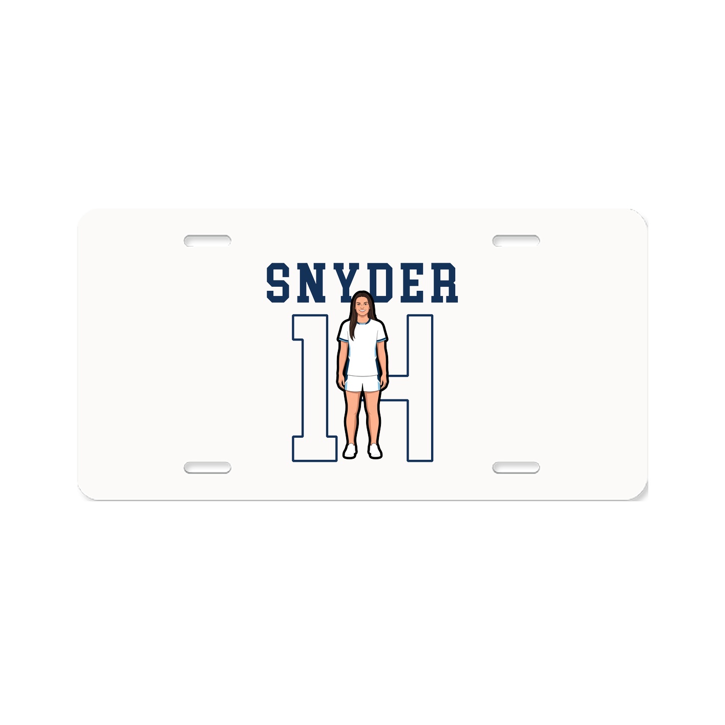 License Plate — Shirsey in Classic