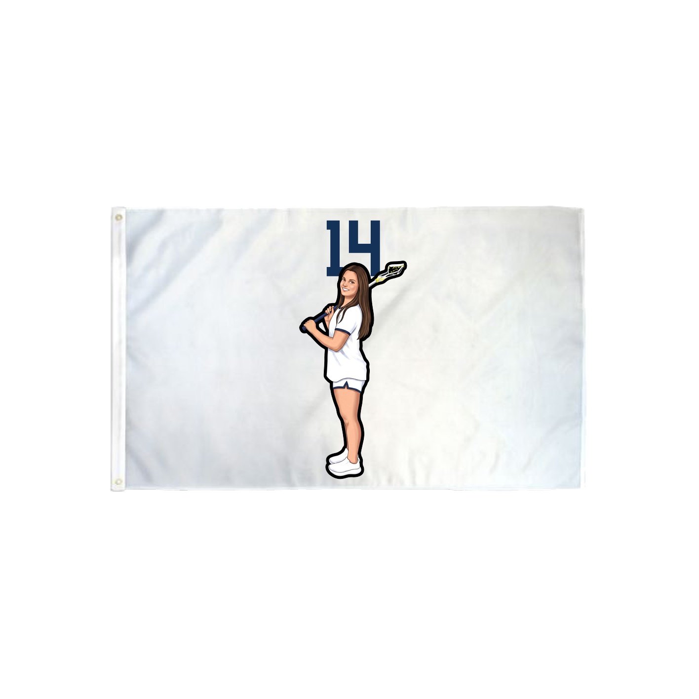 3x5 Flag — Number Top in Classic