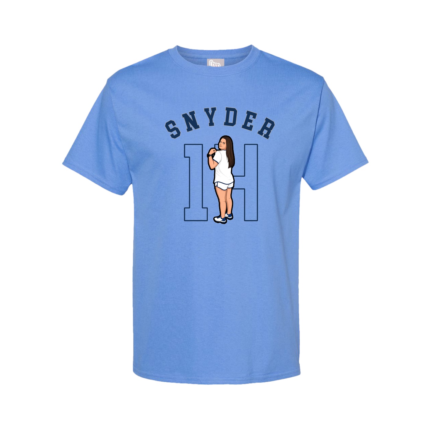 Tee — Shirsey Arch in Powder Blue