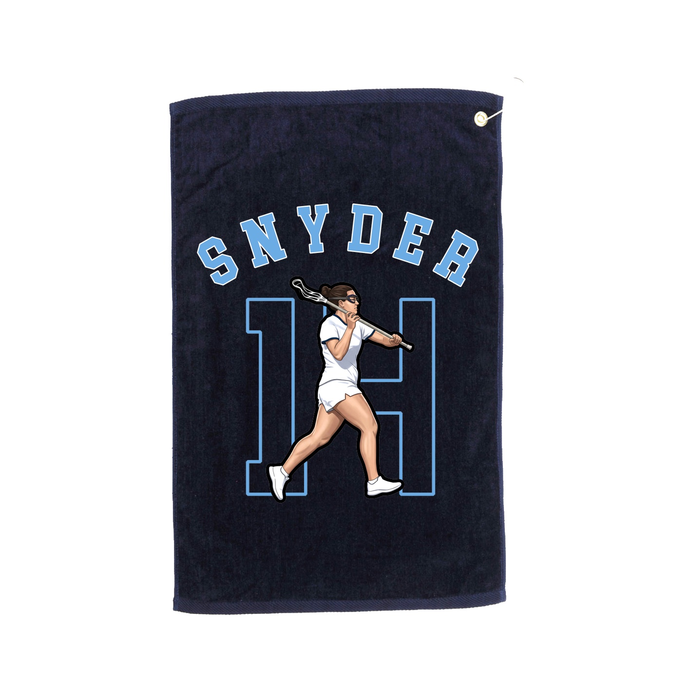 Golf Towel — Shirsey Arch in Navy
