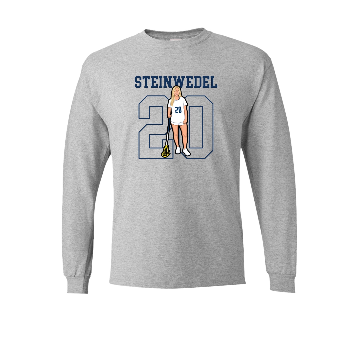 Long Sleeve Tee — Shirsey in Grey