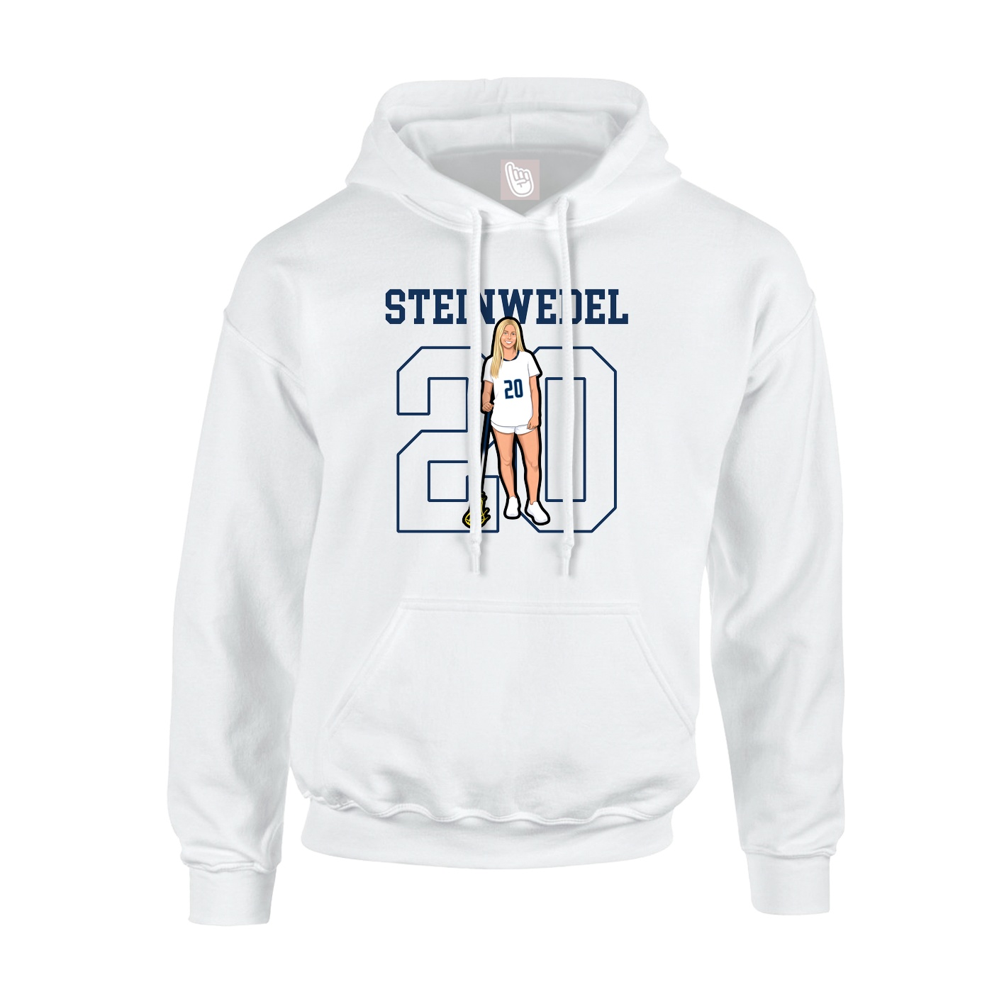 Youth Hoodie — Shirsey in White