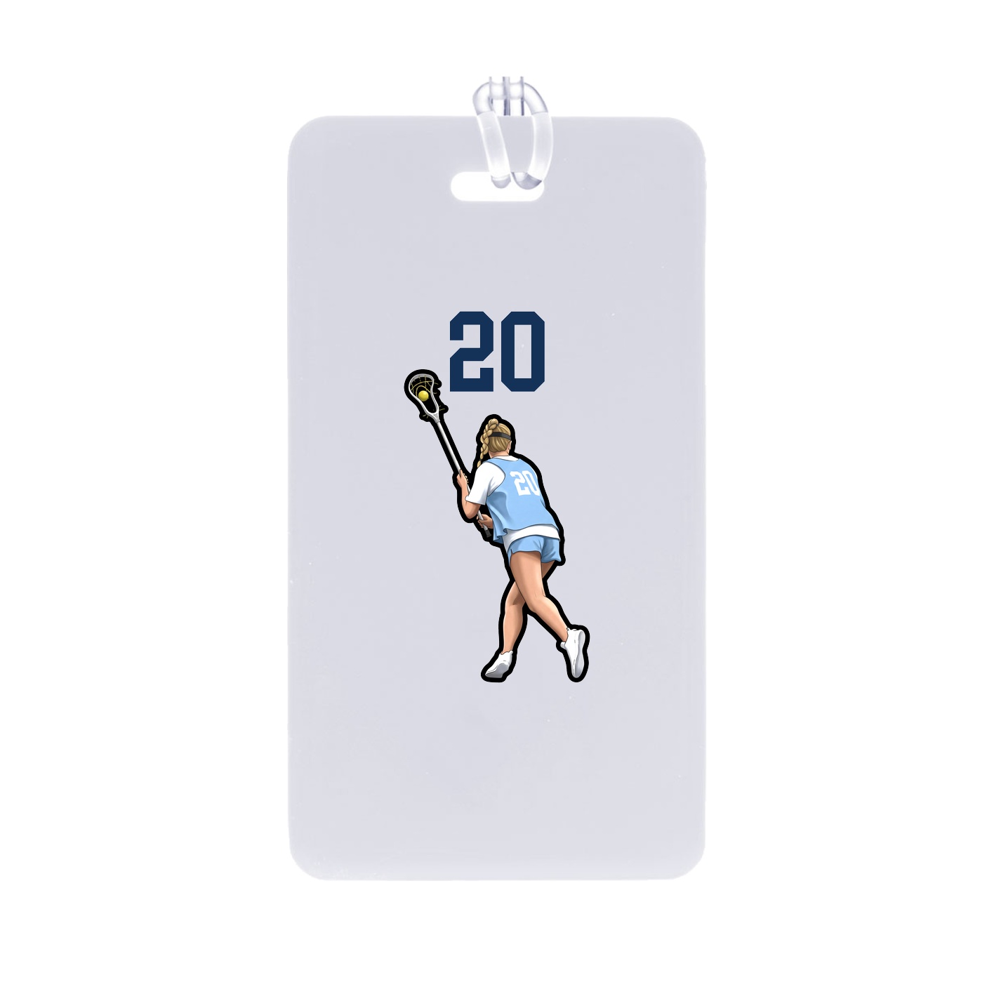 Bag Tag — Number Top in Classic