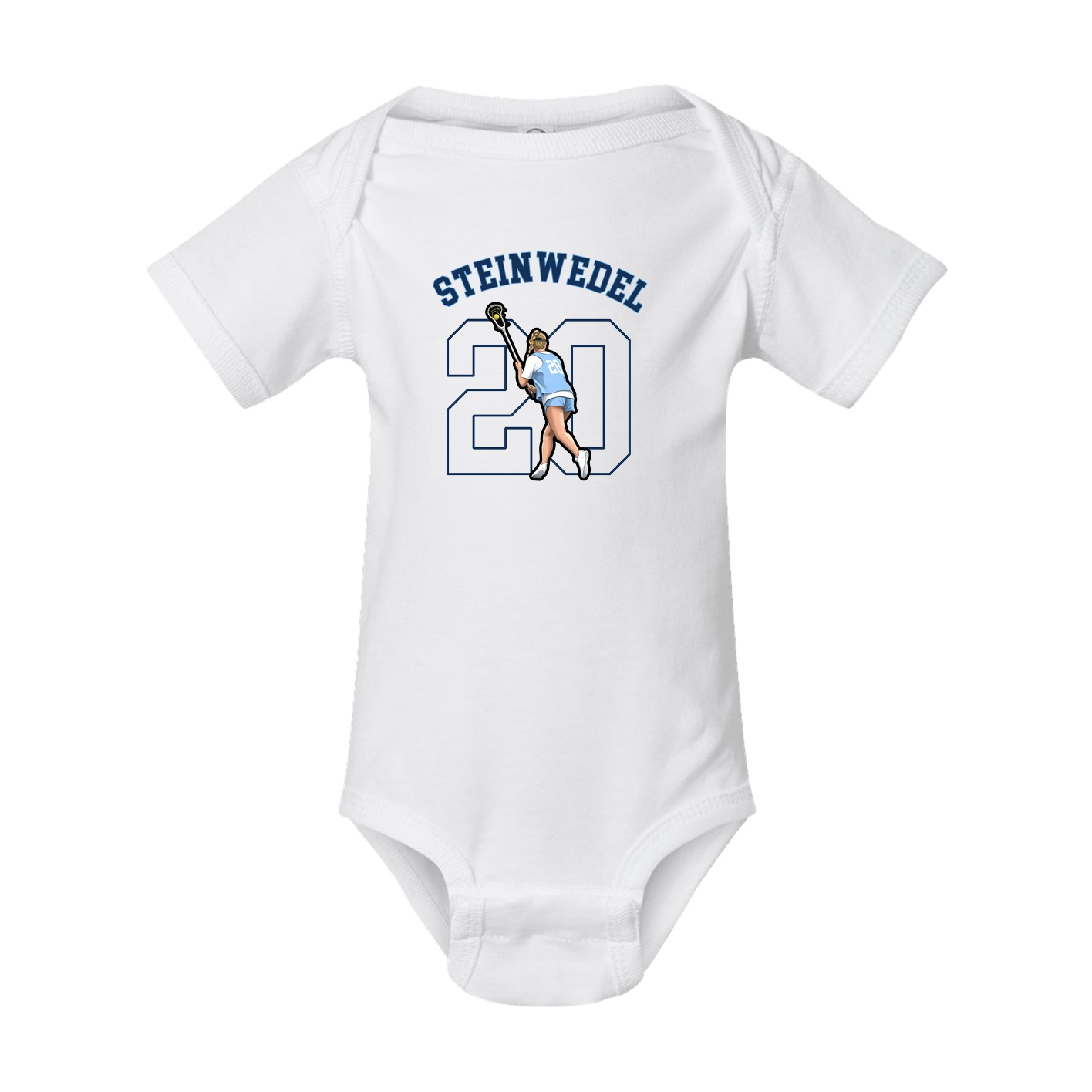 Baby Onesie — Shirsey Arch in White