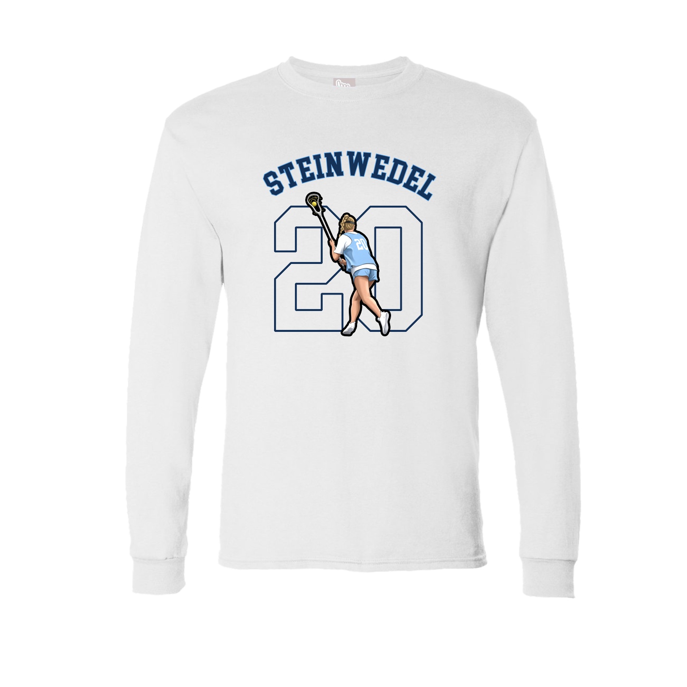 Long Sleeve Tee — Shirsey Arch in White