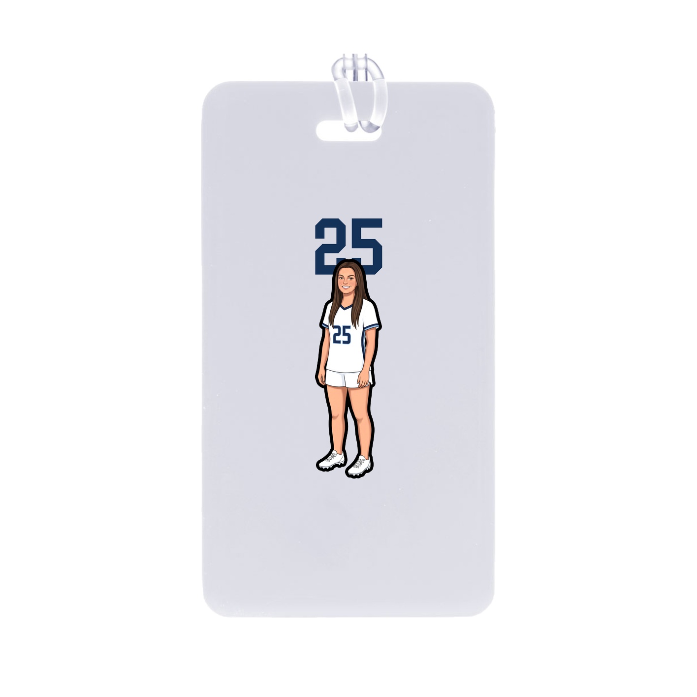 Bag Tag — Number Top in Classic