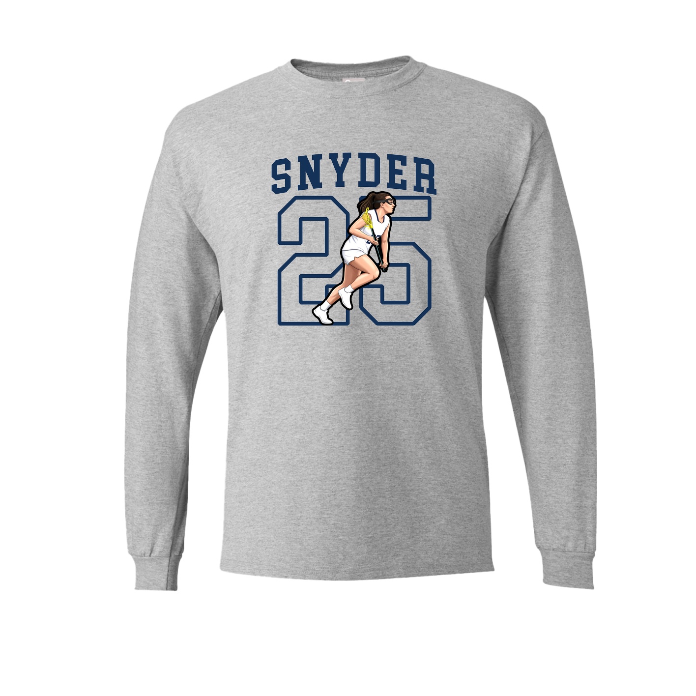 Long Sleeve Tee — Shirsey in Grey
